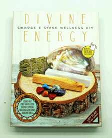 Divine Energy Smudge and Stone Wellness Kit